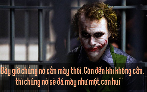 11 Câu Thoại Kinh Điển Của Kẻ Xấu Joker Trong 