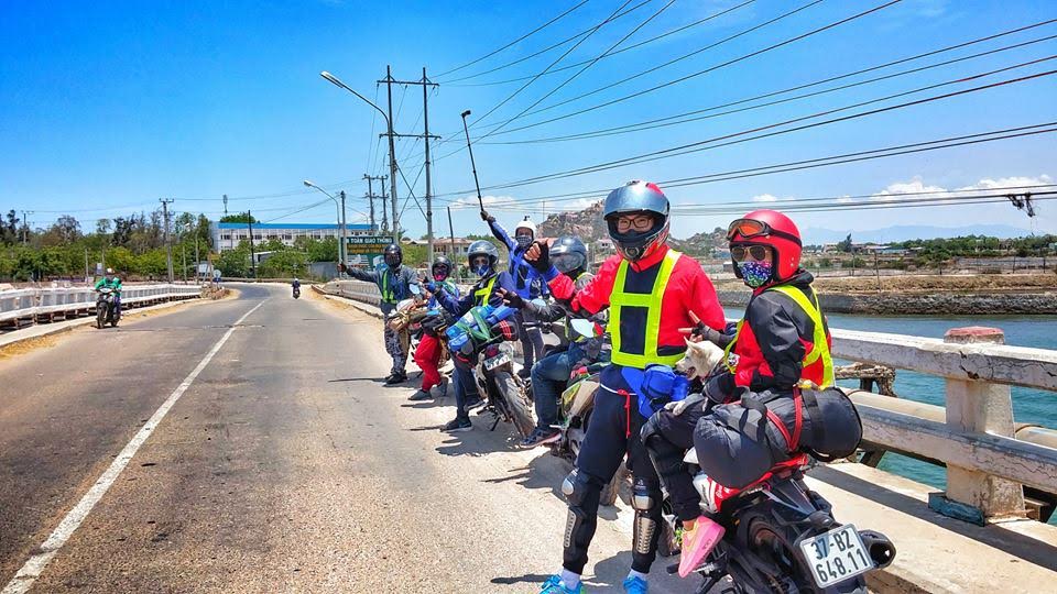 Hình ảnh đi phượt ngầu, chất và tràn đầy năng lượng