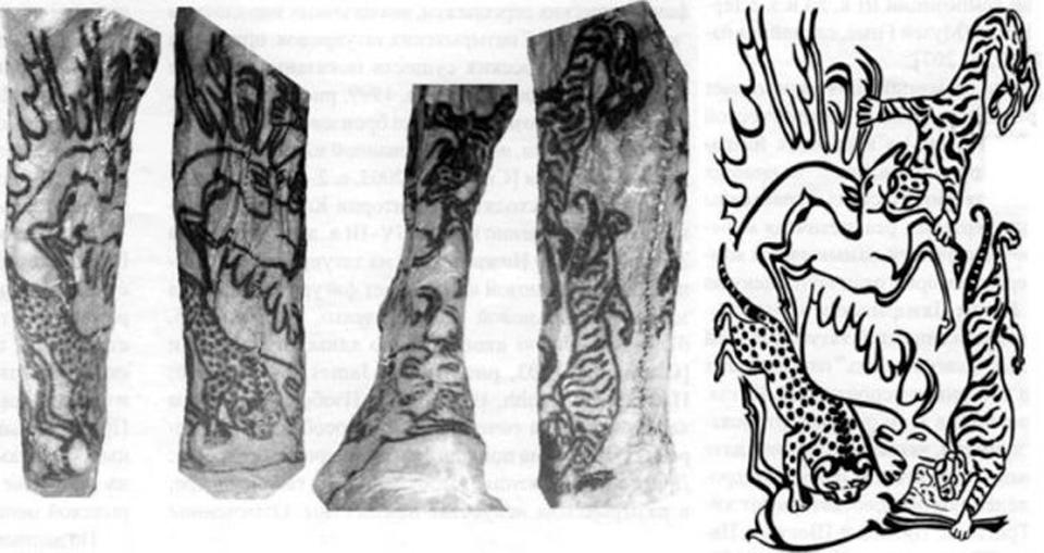 Hình xăm của xác ướp sông Nile 1300 năm tuổi  baotintucvn