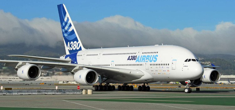 Cánh máy bay Airbus A380 dài hơn toàn bộ máy bay