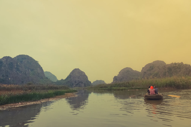 ve dep nen tho cua thung lung ninh binh trong 