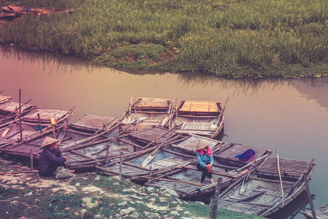 ve dep nen tho cua thung lung ninh binh trong 