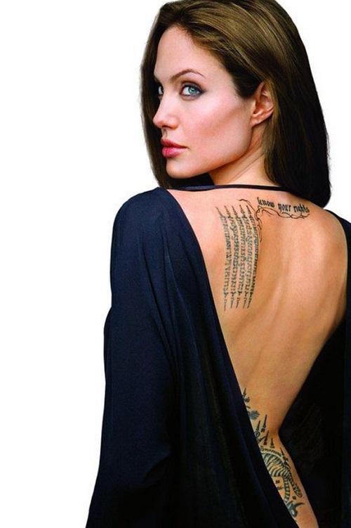 Tất tần tật ý nghĩa gần 20 hình xăm trên cơ thể Angelina Jolie  2sao