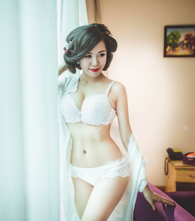 ve dep sexy muot mat nhu hoa hau cua cac my nu dong hai viet hinh anh 13