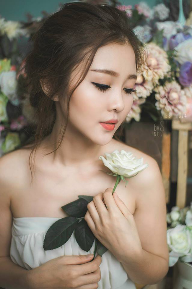 ve dep sexy muot mat nhu hoa hau cua cac my nu dong hai viet hinh anh 3