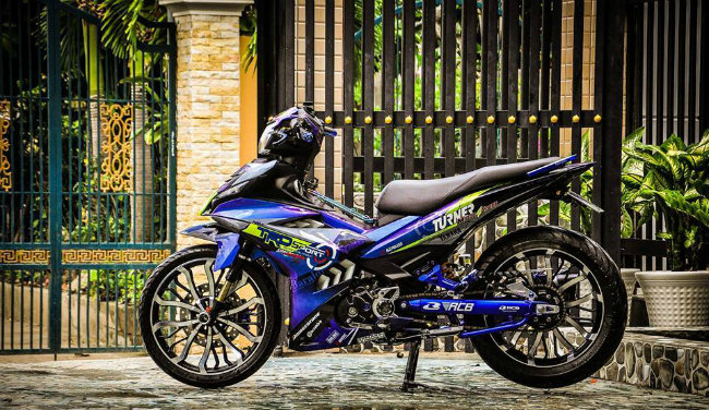 exciter 150 do cua dan viet khien bao ngoai me man hinh anh 7