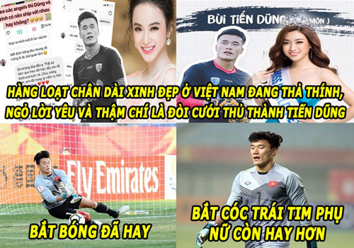 Tiến Dũng - Với tư cách là một thủ môn tài năng của đội tuyển quốc gia Việt Nam, hình ảnh của anh ta về sự nhanh nhạy và kỹ năng đáng kinh ngạc sẽ khiến bạn chỉ muốn xem nhiều hơn.