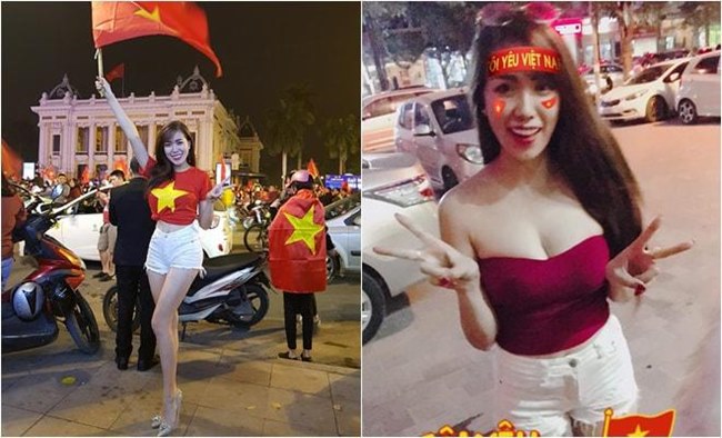 nhung khoanh khac qua goi cam cua con gai viet khi co vu u23 viet nam hinh anh 11