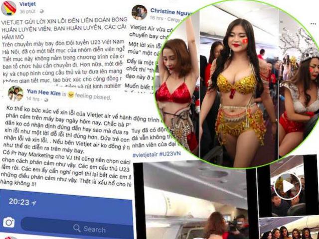 Có dễ xử phạt VietJet Air với màn “chiêu đãi” U23 Việt Nam bằng bikini?