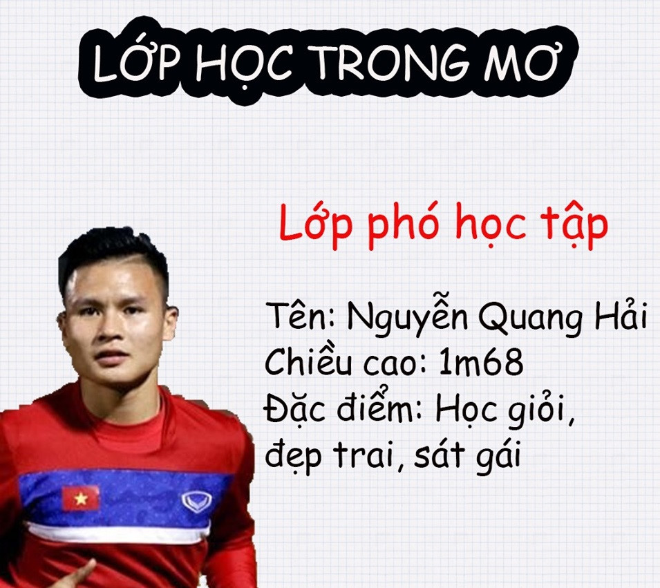 Lớp học trong mơ với dàn cầu thủ điển trai U23 Việt Nam