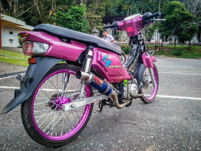 Bộ vỏ nhựa Dream màu tím nho cho xe Thái Việt máy Honda dàn áo nhựa NS cao  cấp L1  Giảm15  MixASale