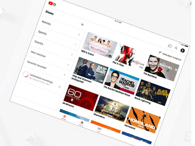 YouTube TV đã có mặt trên Apple TV và Roku