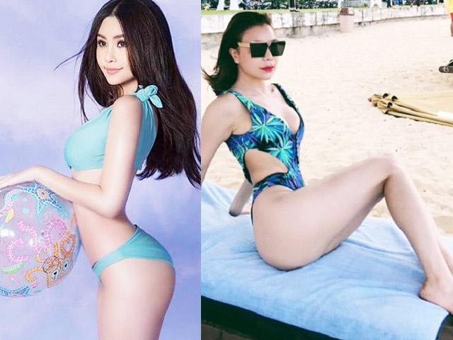 1001 kiểu chụp bikini phô diễn vòng 3 nở nang của mỹ nhân Việt