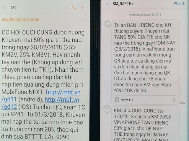 Khuyến mại 50% thẻ nạp lần cuối: Nhiều dịch vụ báo lỗi hoặc ”không hỗ trợ”