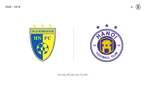 Soi Logo Mới đẹp Như Ngoại Hạng Anh Của Ha Nội Fc