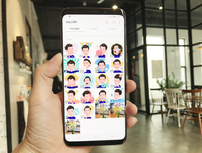 dap hop galaxy s9+: thiet ke dep lung linh, camera khung hinh anh 17