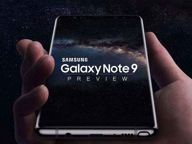 Galaxy Note 9 sẽ không có đầu đọc dấu vân tay dưới màn hình