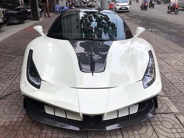 Ferrari 488GTB Misha Designs ra biển trắng, giá hơn 17 tỷ đồng