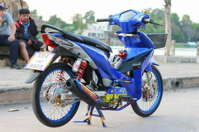 Xe độ Honda Wave 125 lên đồ chơi cực hay đẹp lung linh