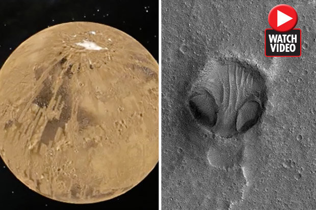 Những bức ảnh chụp trên Sao Hỏa kỳ lạ nhất thế giới Toàn đất đá mà nhìn ra  đủ thứ từ động vật thực vật cho đến cả mặt người