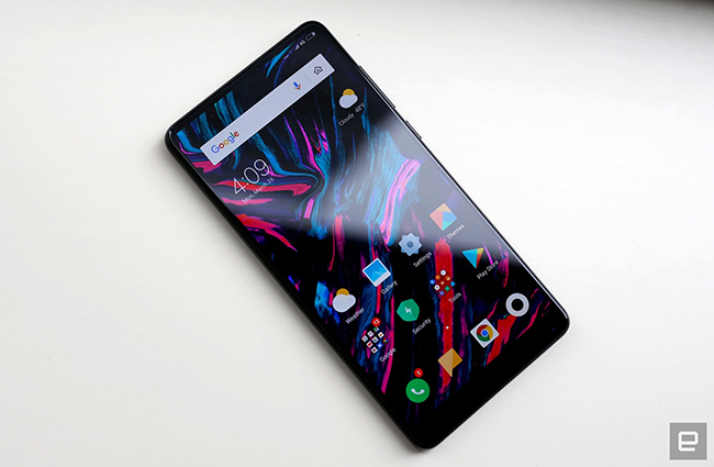 anh thuc te xiaomi mi mix 2s sieu sang, sieu 