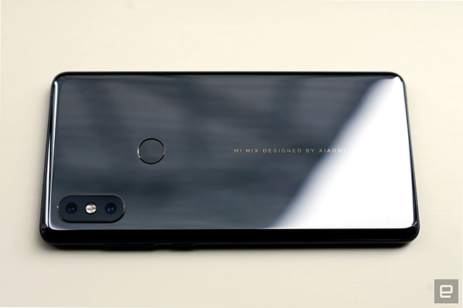 anh thuc te xiaomi mi mix 2s sieu sang, sieu 