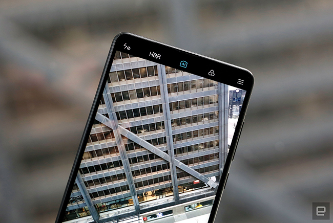 anh thuc te xiaomi mi mix 2s sieu sang, sieu 