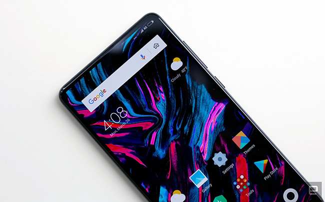 anh thuc te xiaomi mi mix 2s sieu sang, sieu 