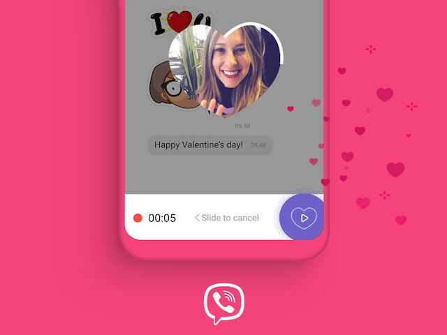Món quà đặc biệt của Viber dành cho các cặp tình nhân dịp Valentine 2019
