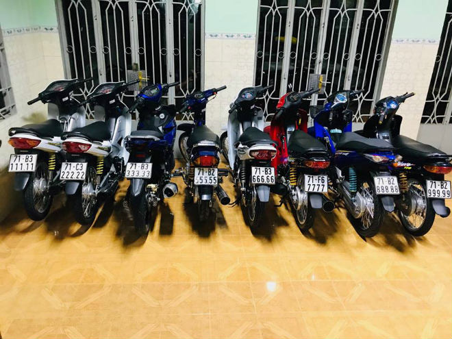 Honda SH cũ biển số tứ quý 7 đội giá cả trăm triệu đồng  Xe máy  Việt  Giải Trí