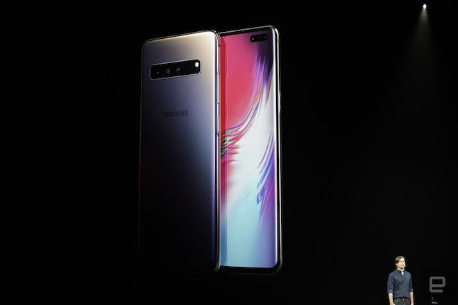 truc tiep: samsung ra mat galaxy s10, galaxy fold man hinh uon deo, dien dao gioi smartphone hinh anh 4