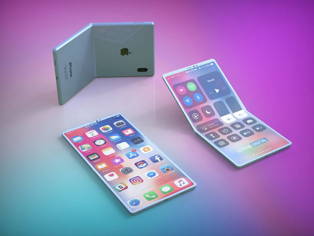 Đây là chiếc smartphone gập mà Apple dùng để ”đối đầu” Galaxy Fold