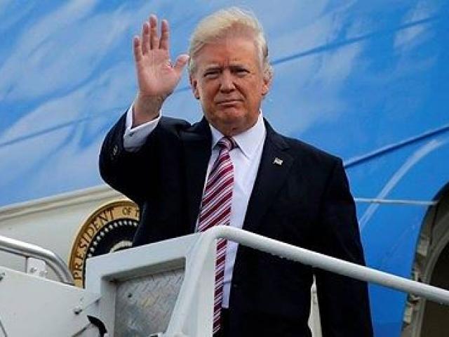 Tối mai, Tổng thống Mỹ Donald Trump đến Hà Nội
