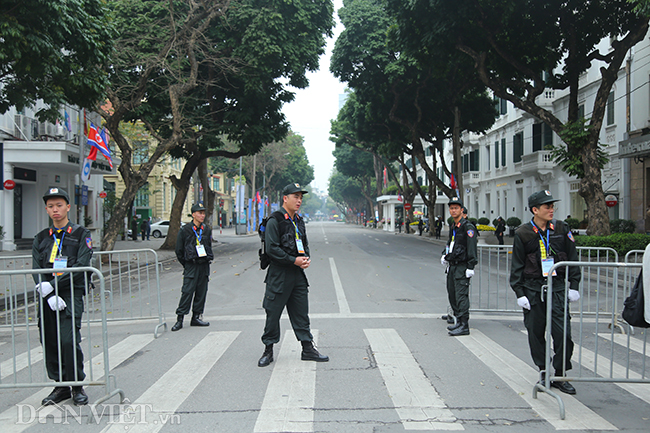 an ninh siet chat o khach san metropole truoc cuoc gap trump - kim hinh anh 1