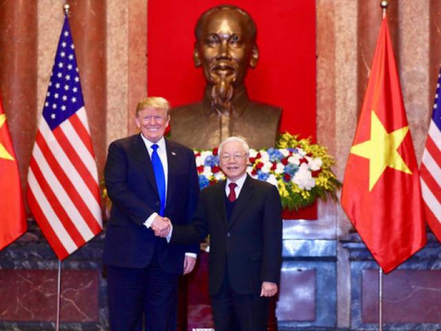 TRỰC TIẾP: Tổng Bí thư, Chủ tịch nước Nguyễn Phú Trọng gặp Tổng thống Donald Trump