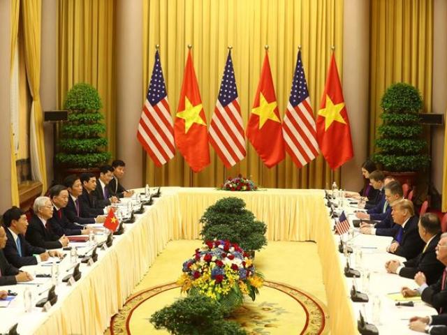 CLIP: Tổng bí thư, Chủ tịch nước Nguyễn Phú Trọng tiếp Tổng thống Trump trước thượng đỉnh Mỹ-Triều