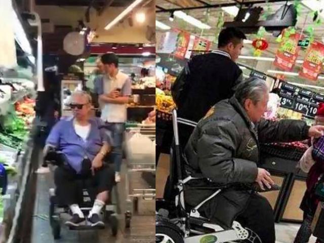 Fan sửng sốt vì ”đại ca” phim võ thuật Hồng Kim Bảo tiều tụy khi đi siêu thị