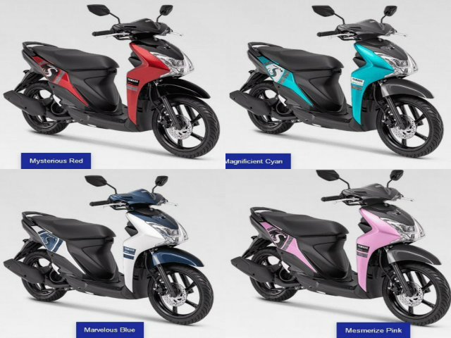 Chi tiết 5 phiên bản xe ga 2019 Yamaha Mio S giá chỉ 26,6 triệu đồng