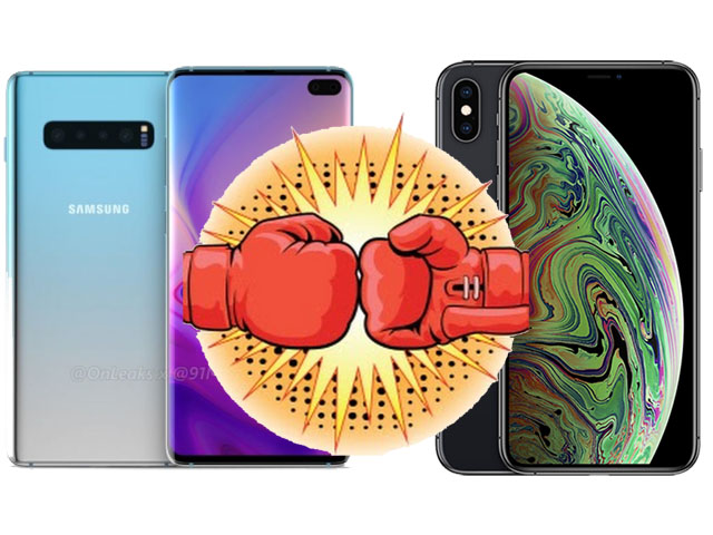 iPhone XS Max đối đầu Galaxy S10+: Ai là người ”đổ máu”?