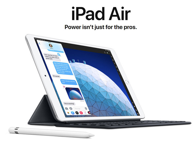 HOT: Apple trình làng iPad Air mới siêu mỏng, siêu nhẹ