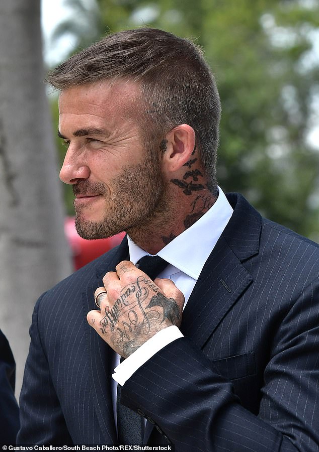 Beckham gây choáng khi tiết lộ số hình xăm trên cơ thể