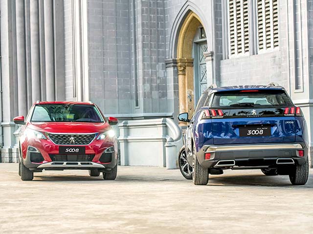 Peugeot bổ xung hai màu mới cho dòng SUV tại Việt Nam
