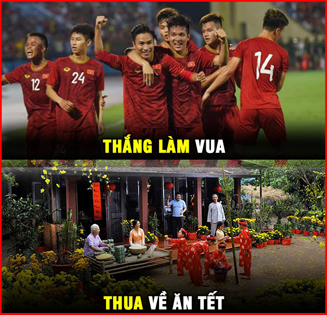 U23 Việt Nam vừa giành chức vô địch tại VCK U23 châu Á, hãy cùng xem những khoảnh khắc đầy cảm xúc của những huyền thoại và người hâm mộ khi ăn Tết cùng đội tuyển quốc gia. Điều này chắc chắn sẽ đem đến những tràng cười và cảm xúc đong đầy.