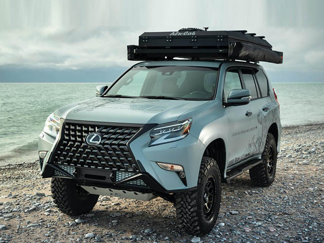 Cận cảnh GX Overland - concept SUV off-road siêu sang của Lexus