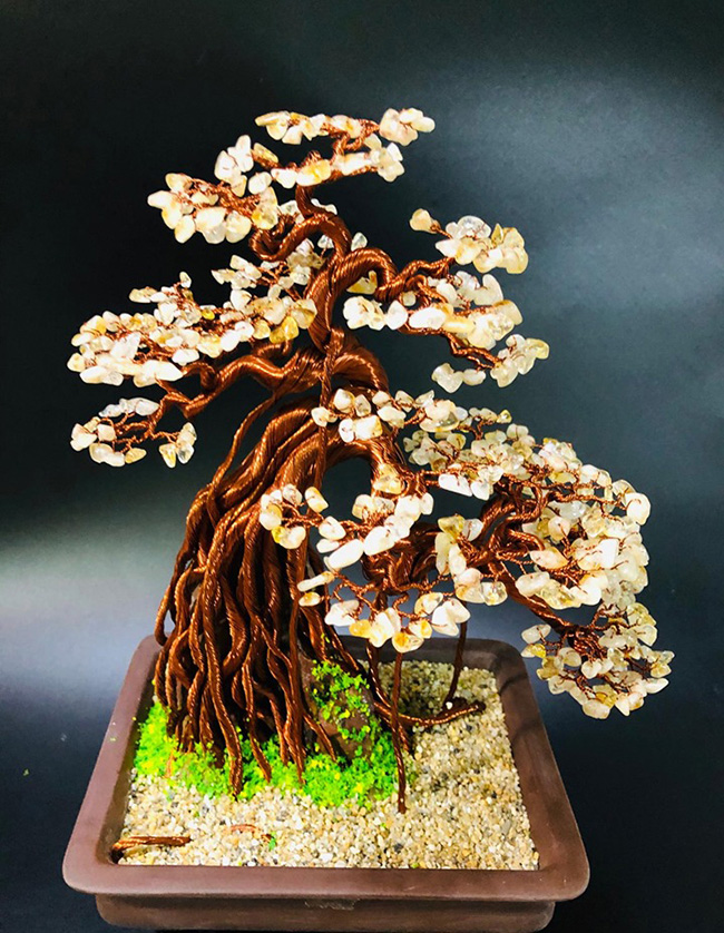 “sieu cay” bonsai tu day dong, nhom, dep nhu cay that, gia bac trieu hinh anh 5