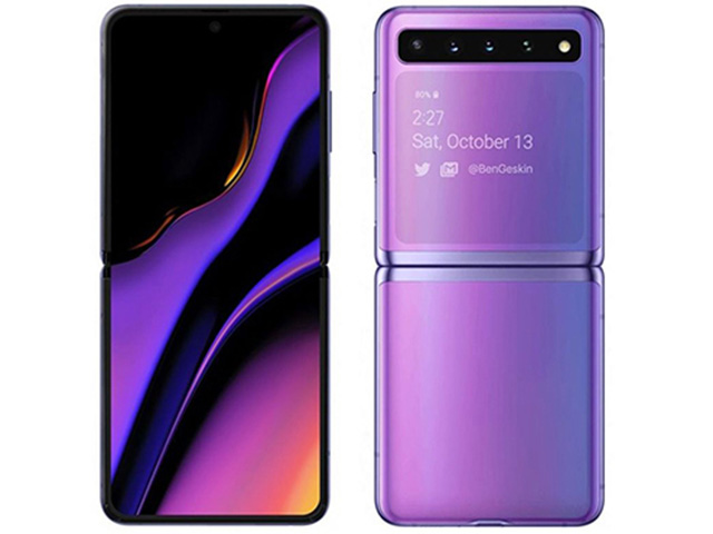 Galaxy Z Flip vừa ra, ý tưởng Galaxy Z Flip 2 đã xuất hiện