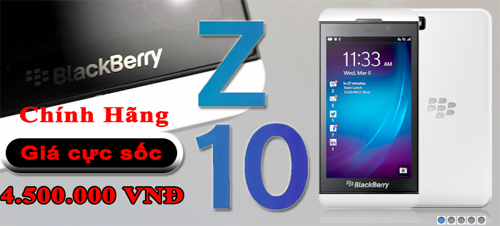 BlackBerry Z10 được giảm giá 