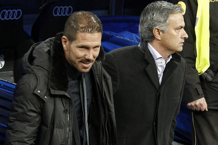 Simeone có dáng dấp của Mourinho.