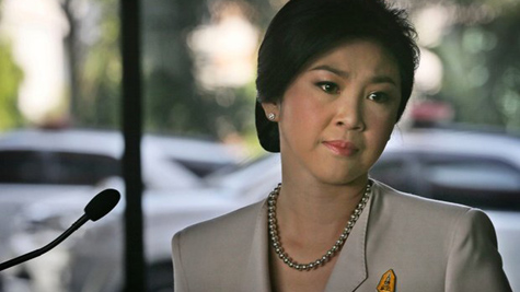 Thủ tướng Thái Lan Yingluck (ảnh: mail.com)