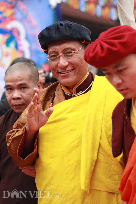 Chân dung của Đức Pháp Vương Gyalwang Drukpa.